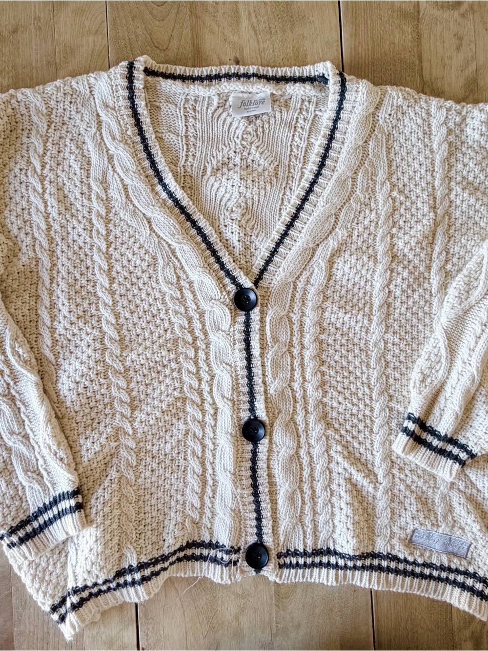 taylor swift folklore cardigan xl 2xl authentic rerelease 2024 cream stars NEW